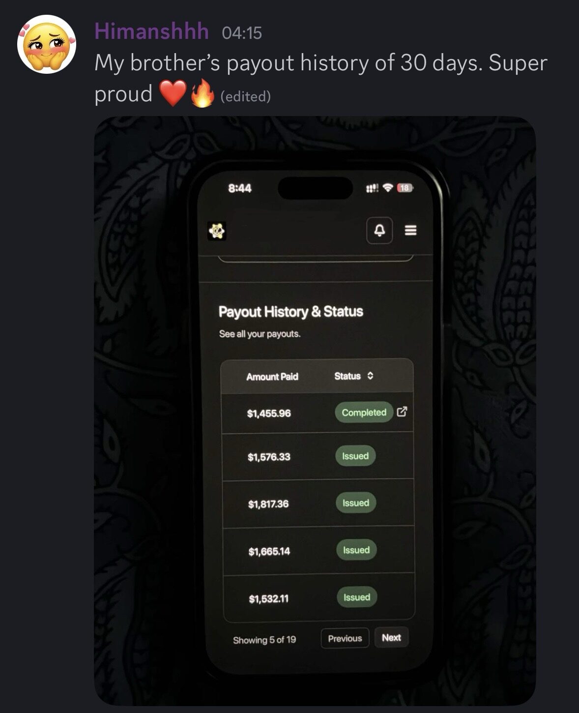 Student earning proof 14